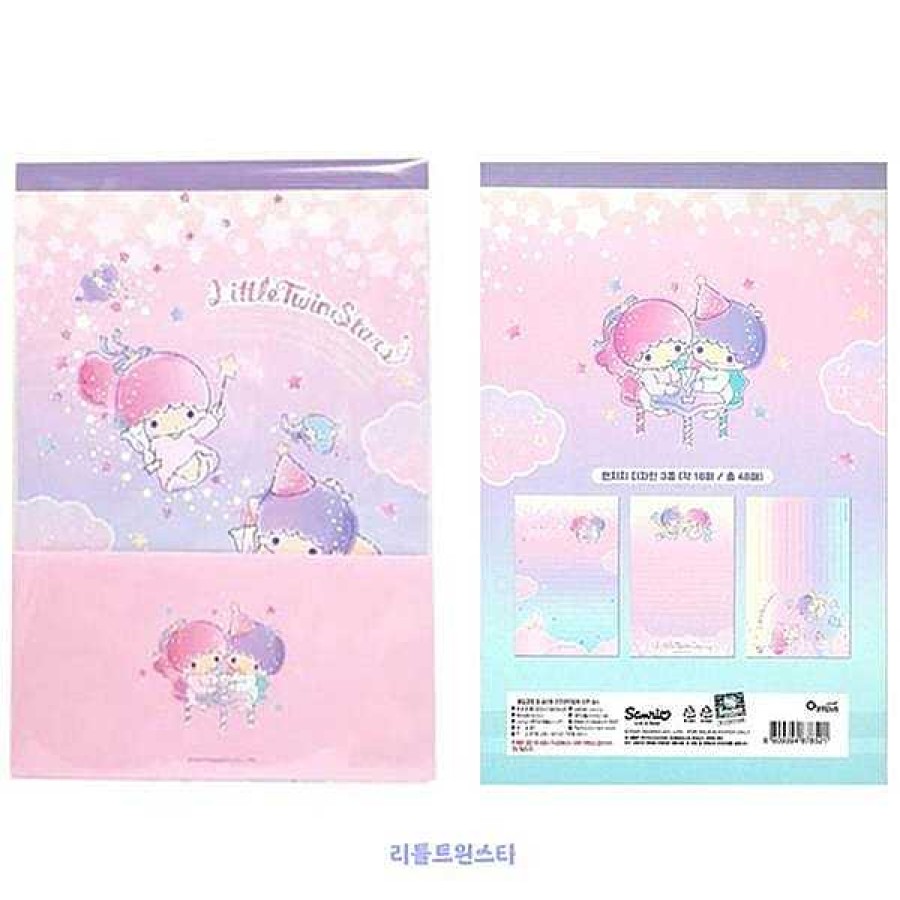 Stationery BeeCrazee Letter Sets | Sanrio Little Twin Stars Letter Pad