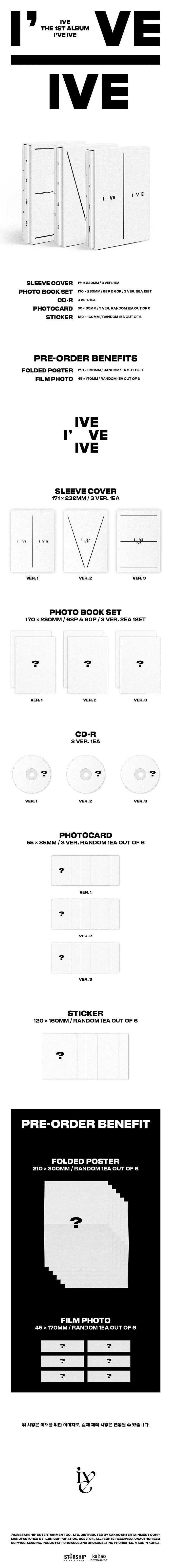 K-Pop Korea Pop Store | Ive - Vol. 1 [I'Ve Ive]