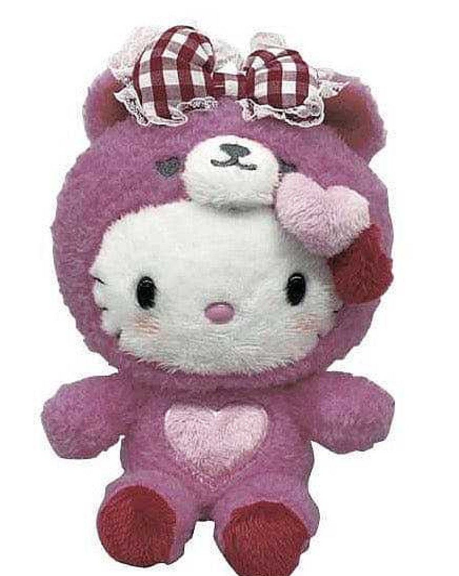 Plush Weactive | Pink Lovey Teddy Hello Kitty Plushies