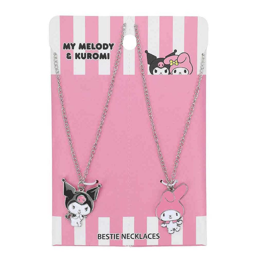 Styles BioWorld Sanrio Apparel | My Melody & Kuromi Bestie Necklaces Set