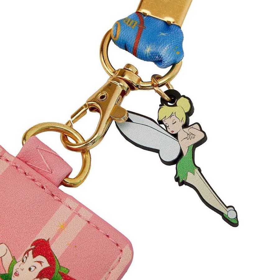 Styles Loungefly | Loungefly Disney Peter Pan 70Th Anniversary You Can Fly Lanyard With Card Holder