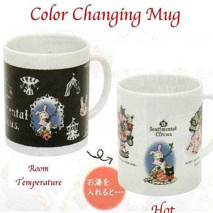 Homegoods Kawaii Import | San-X Sentimental Circus Color-Changing Mug: Amusement Park 2