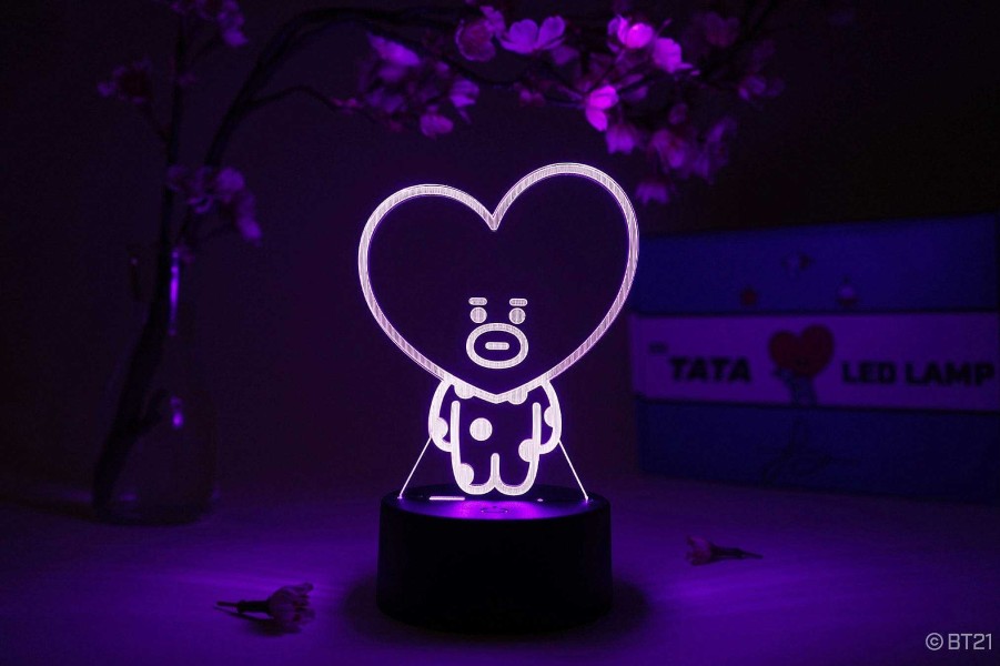 Homegoods JBK | Bts Bt21 Tata V Led Lamp