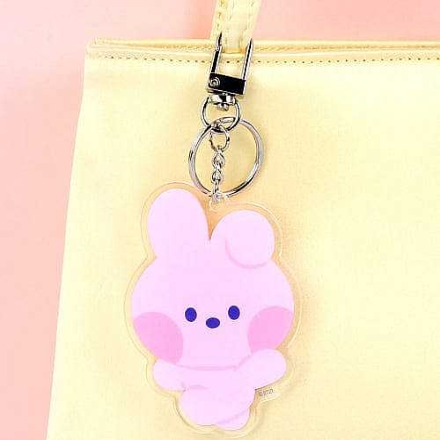 Styles BeeCrazee Keychains & Lanyards | Bt21 Minini 2.7 Inch Acrylic Mascot Keychain