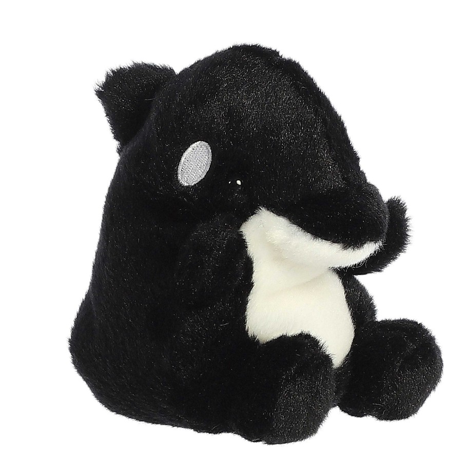 Plush Aurora | Juneau Orca Palm Pal