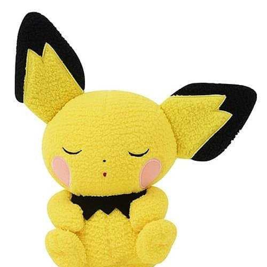 Plush BeeCrazee | Pokemon Sleepy Pichu Curly Fabric Plush