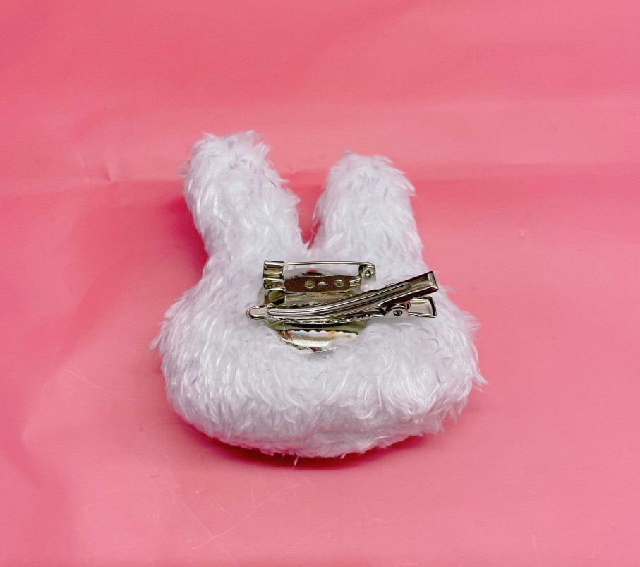 Styles Taobao Hair Accessories | Sweet Ribbon Bunny Hairclip