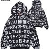 Styles ACDC Rag Acdc Rag | Acdc Rag Big Hoodie Katakana Hiragana