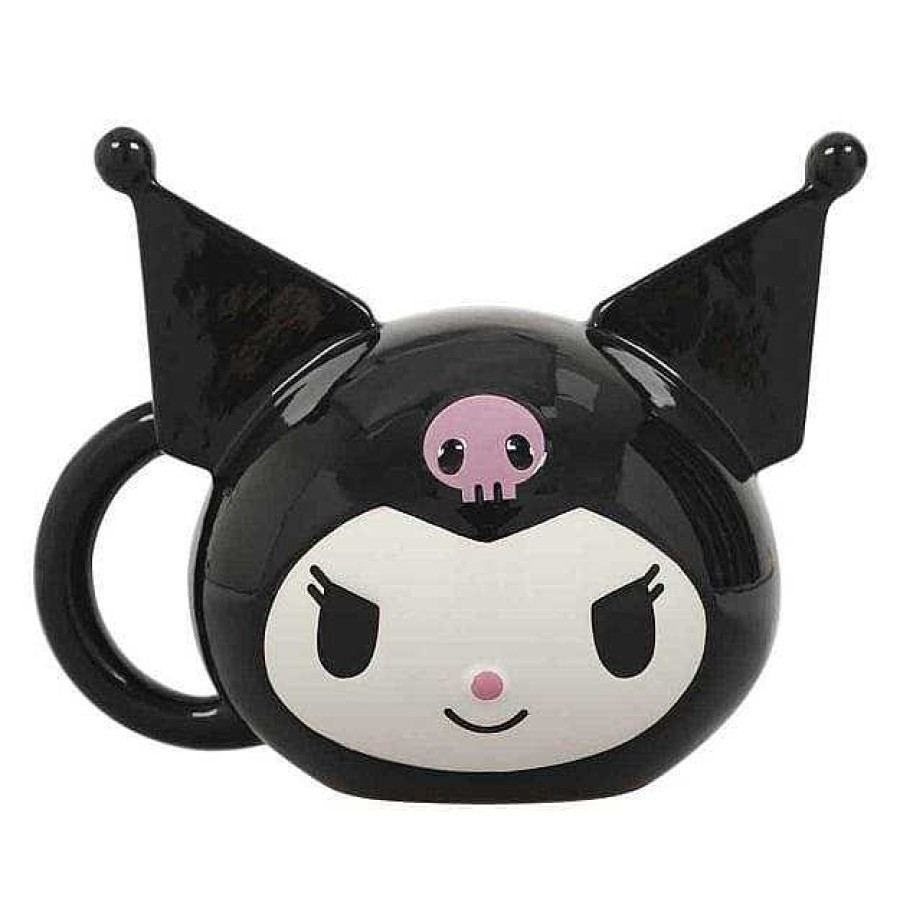 Homegoods BioWorld | Kuromi Sculpted Ceramic Mug