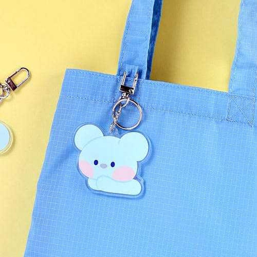 Styles BeeCrazee Keychains & Lanyards | Bt21 Minini 2.7 Inch Acrylic Mascot Keychain