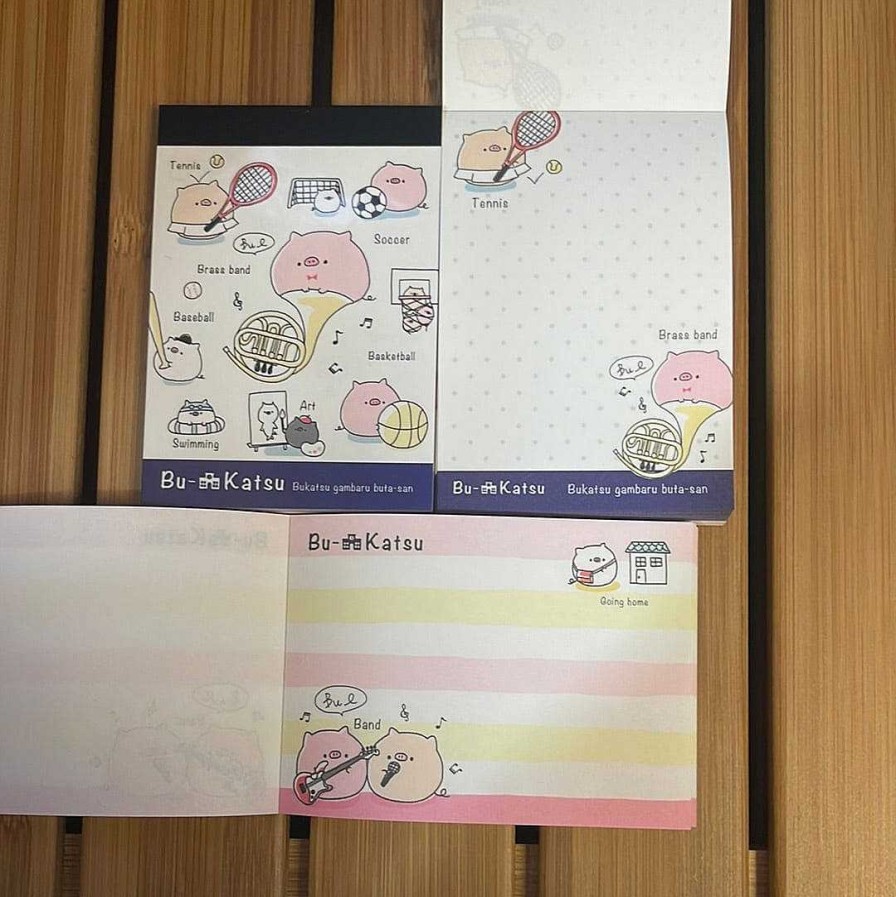 Stationery Kawaii Import Memos | Bukatsu Can Do Anything