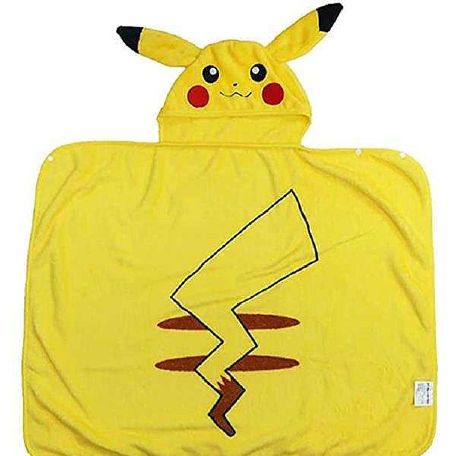 Homegoods BeeCrazee | Pokemon Pikachu 3-Way Throw Blanket With Hoodie