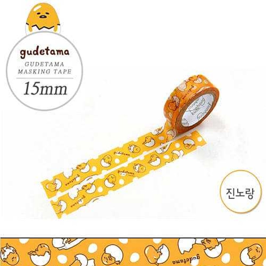 Stationery BeeCrazee Washi & Deco Tape | Gudetama Washi Tapes