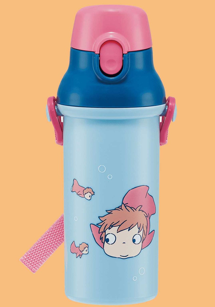 Homegoods Clever Idiots | Ponyo Easy Pop-Up Water Bottle