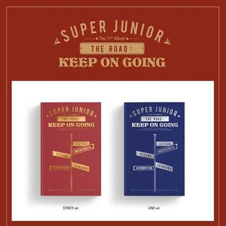 K-Pop Korea Pop Store | [Poster Event] Super Junior - Vol.11 [Vol.1 'The Road : Keep On Going ']