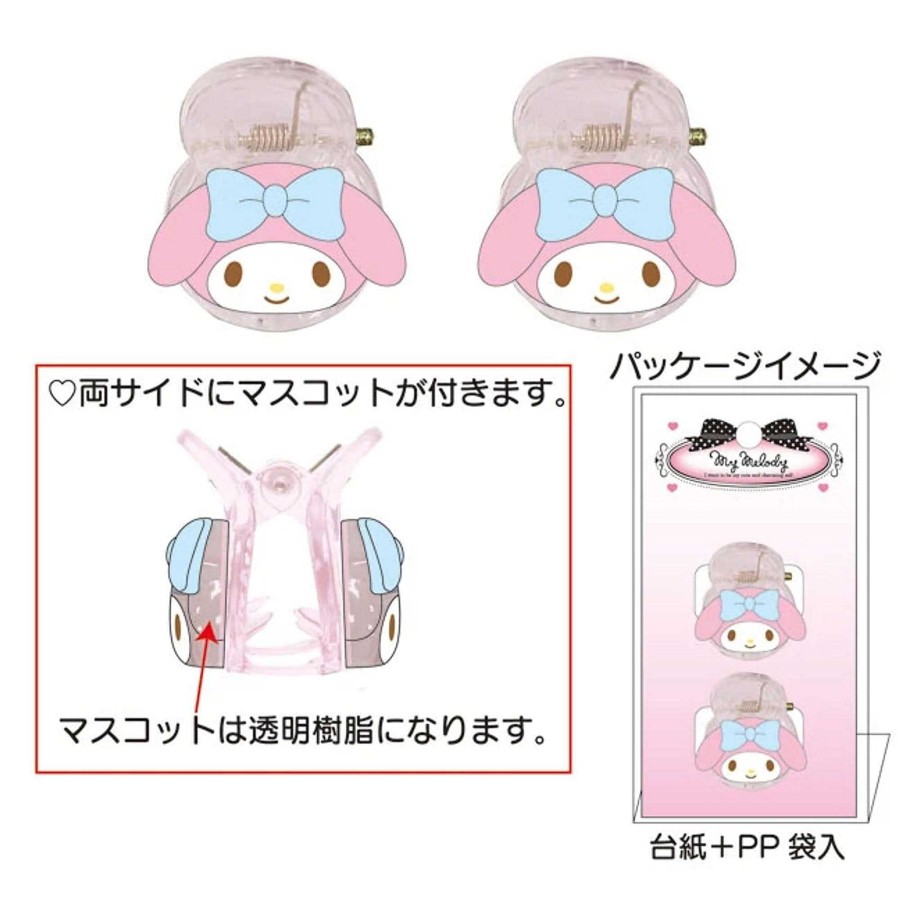 Styles Enesco Sanrio Apparel | Sanrio Friends Small Hair Claw Sets