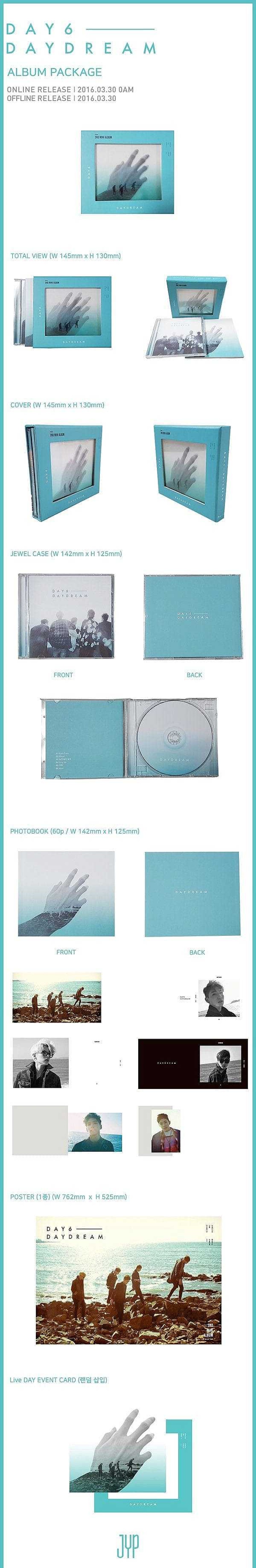 K-Pop Korea Pop Store | Day6 - Daydream (2Nd Mini Album)