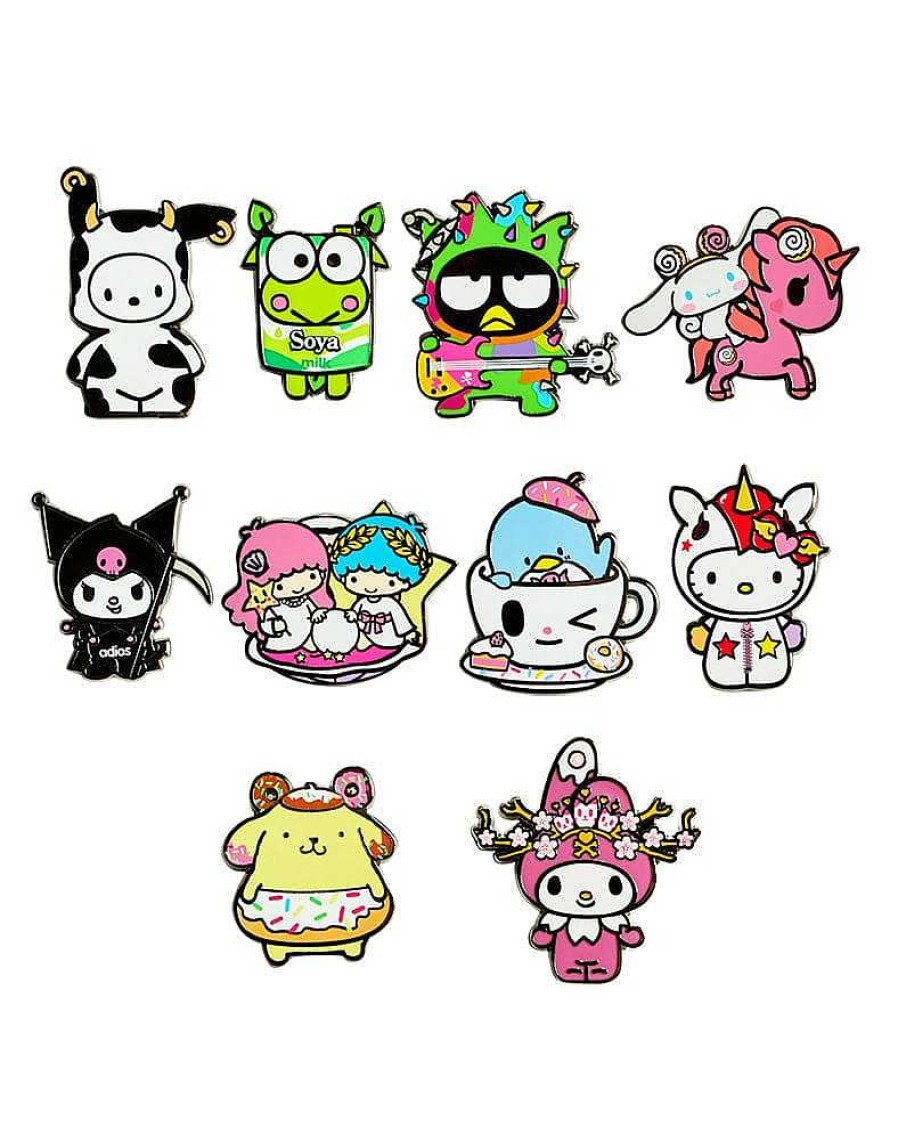 Surprise Box TKDK | Tokidoki X Hello Kitty And Friends Enamel Pins Surprise Box