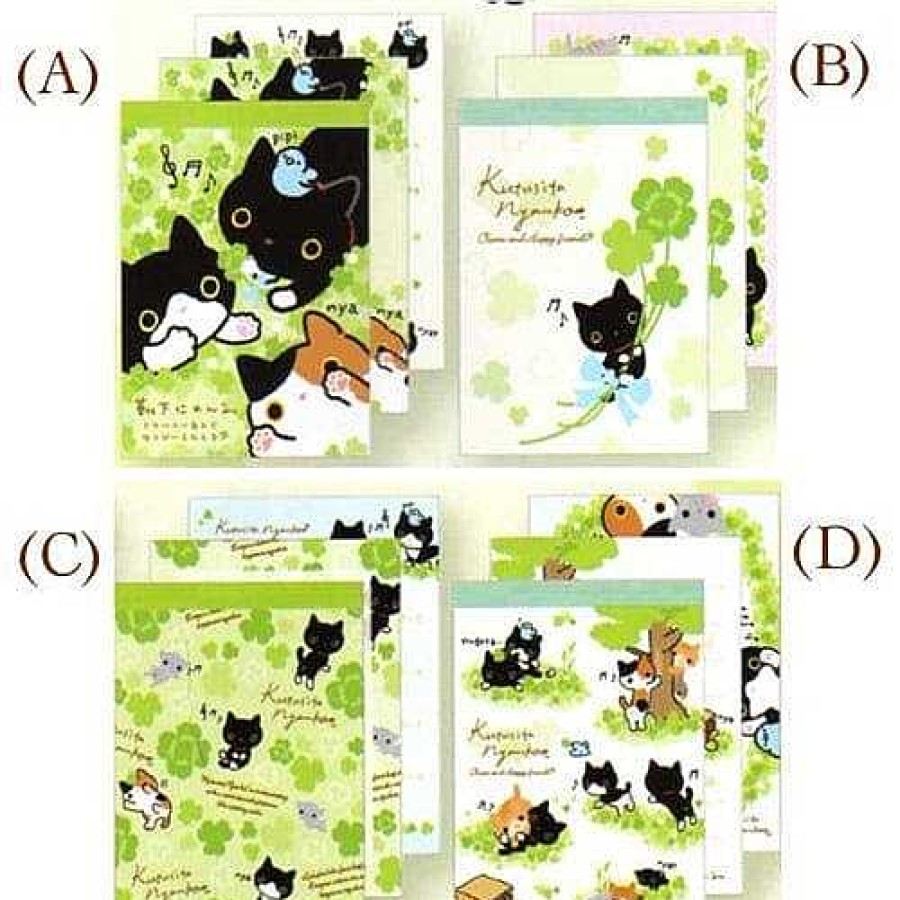 Stationery Kawaii Import Memos | S N-X Kutusit Ny Nko Lovers Sm Ll Memo P